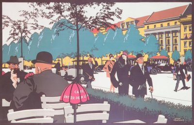 Berlijn, Unter den Linden door Frank Newbould