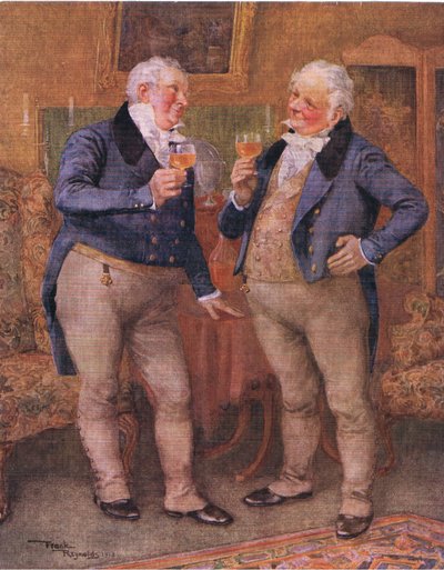 De broers Cheeryble (Nicholas Nickelby) door Frank Reynolds