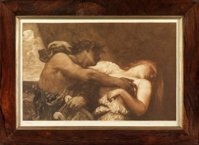 Orpheus en Eurydice door Frank Short