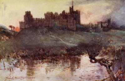 Kasteel Alnwick door Frank Southgate