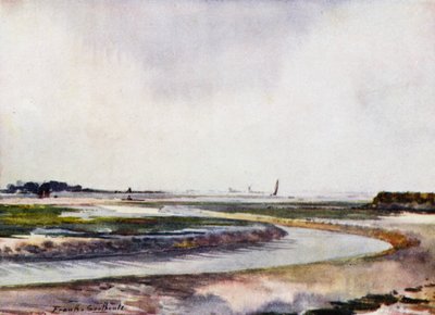 Norfolk Broads: Breydon, Laag Water door Frank Southgate