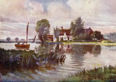 Norfolk Broads: Horning Ferry door Frank Southgate