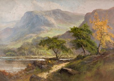 Landschap met Heuvels door Frank Thomas Carter