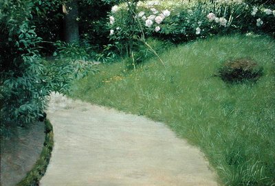 Tuinpad door Frank Vincent DuMond