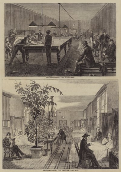 Bethlehem Ziekenhuis door Frank Vizetelly