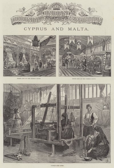 Koloniale en Indiase tentoonstelling, Cyprus en Malta door Frank Watkins