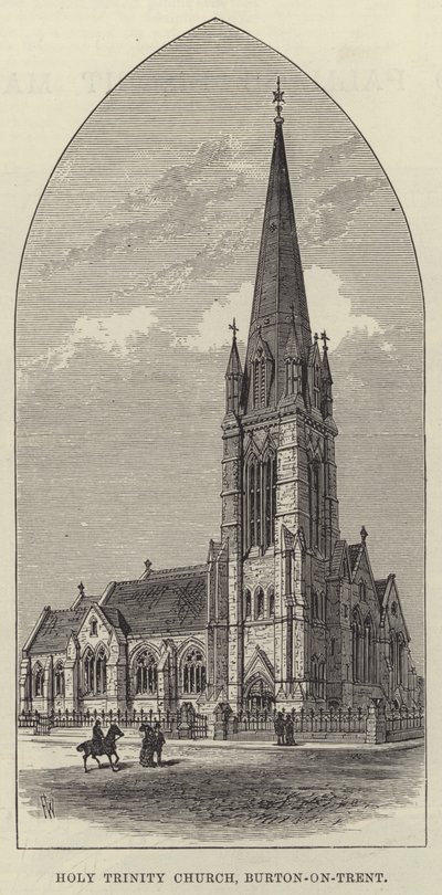 Heilige Drievuldigheidskerk, Burton-on-Trent door Frank Watkins