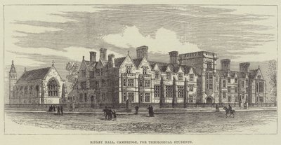 Ridley Hall, Cambridge, voor Theologische Studenten door Frank Watkins