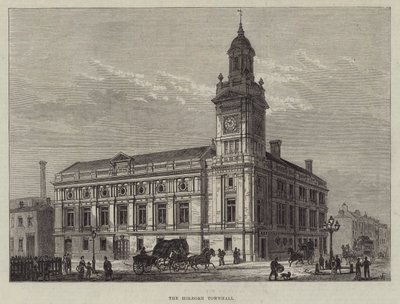 Het Holborn Stadhuis door Frank Watkins