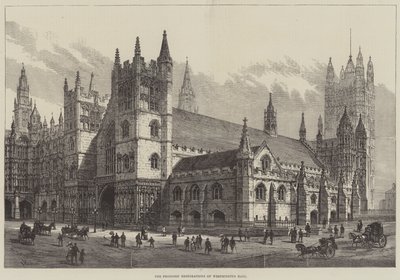 De Voorgestelde Restauraties van Westminster Hall door Frank Watkins