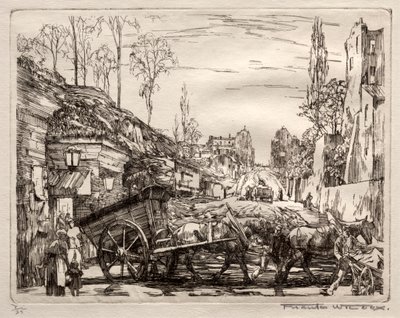 Parijse Poort door Frank Wilcox