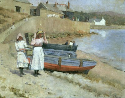 Over het Strand door Frank Wright Bourdillon
