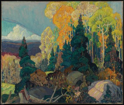 Herfstheuvel door Franklin Carmichael
