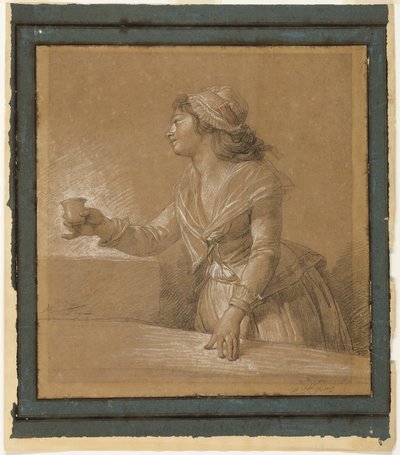 Portret van Marie-Gabrielle Capet door François André Vincent