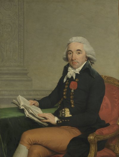 Portret van een man door François André Vincent