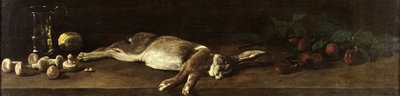 Stilleven met een haas door François Bonvin