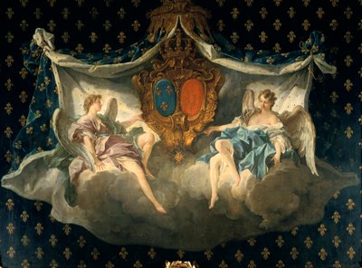 Allegorie van Frankrijk en Navarra, 1740 door François Boucher
