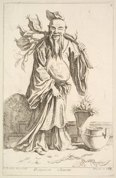 Chinese botanicus, 1738-45 door François Boucher