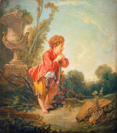 De Kleine Wijnboer door François Boucher