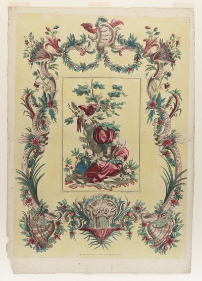 Vuur scherm- De smaakzin door François Boucher