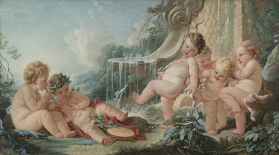 Muziek en Dans door François Boucher