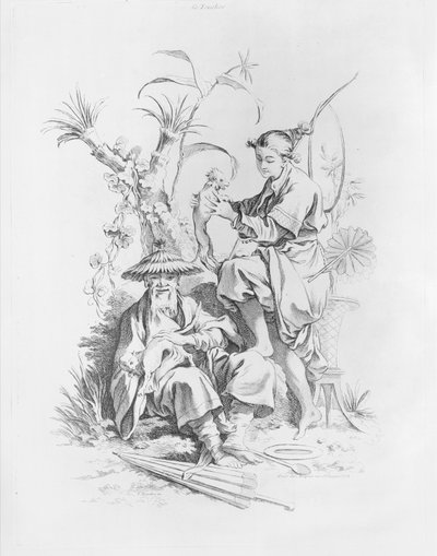 De Vijf Zintuigen, 1720-70 door François Boucher