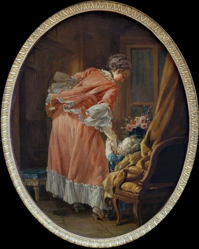 Het verwende kind, ca. 1740 door François Boucher