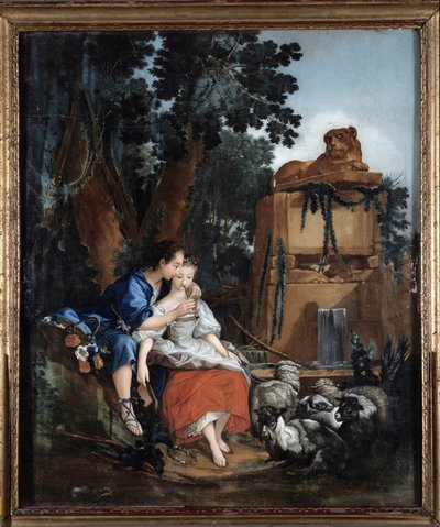 De fluitles door François Boucher