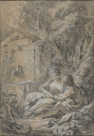 Tête-à-tête door François Boucher