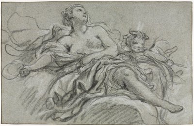 Venus en Cupido door François Boucher