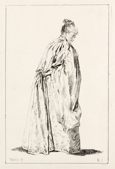 Staande Vrouw door François Boucher