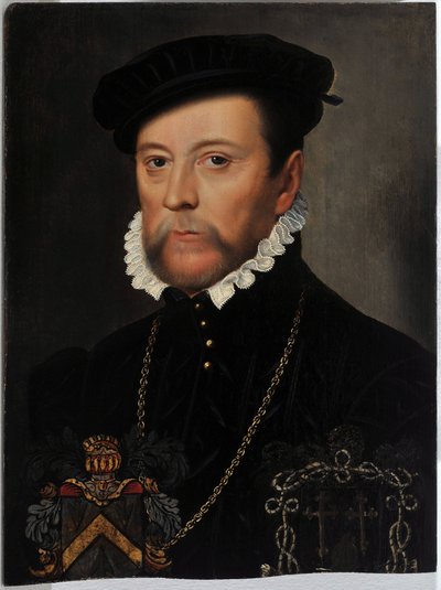 Francois Scepeaux, heer van Vieilleville door François Clouet