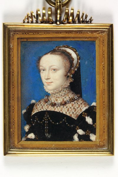Lady Elizabeth Fitzgerald, gravin van Lincoln door François Clouet