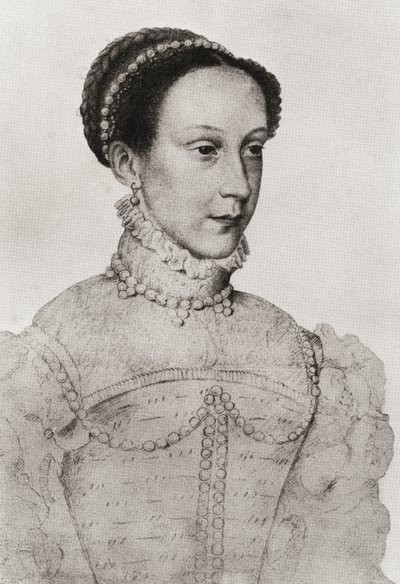 Maria, Koningin van Schotland door François Clouet