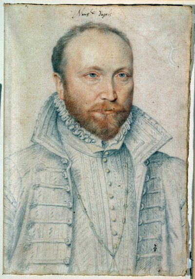 Portret van Antoine de Crussol, Eerste Hertog van Uzes door François Clouet