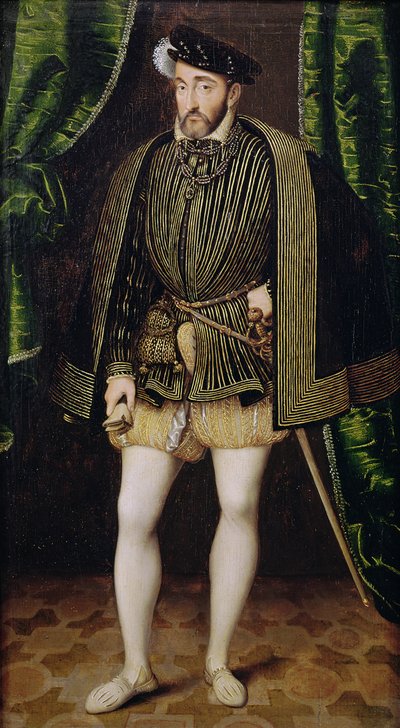 Portret van Henri II (1519-59) door François Clouet