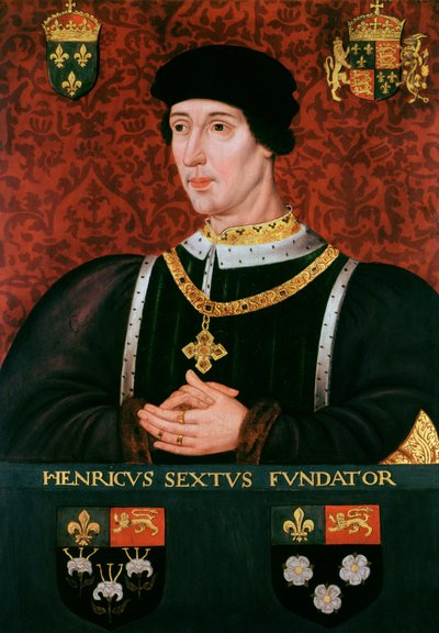 Portret van Hendrik VI van Engeland (1421-71) door François Clouet