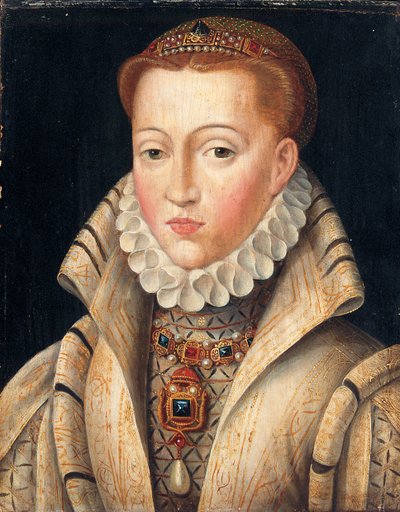 Portret van een dame, voorheen geïdentificeerd als Lady Jane Grey door François Clouet
