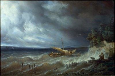 Gewitter in Sécheron von François Diday