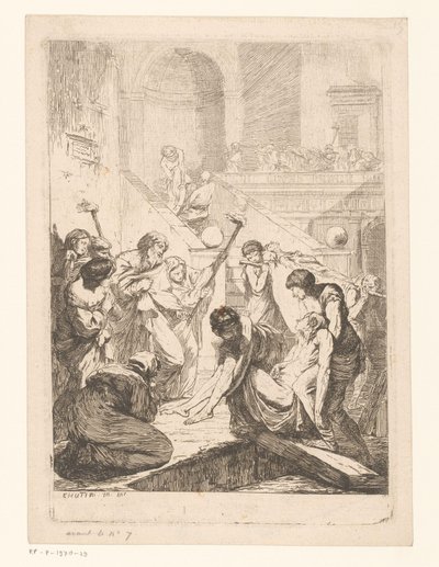 Begraven van de doden door François Hutin