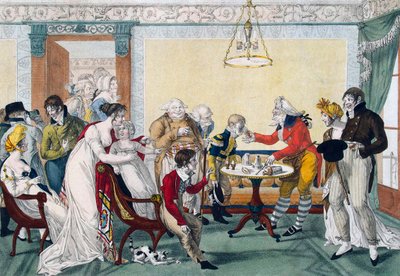 Kaartspel, eerste kwart van de 19e eeuw door François Joseph Bosio Baron