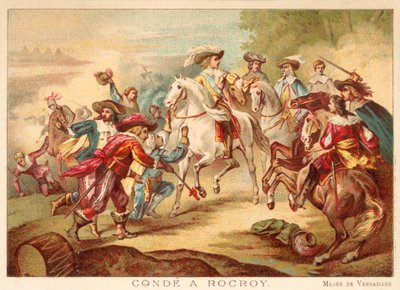 De Grote Condé bij de Slag bij Rocroi, 1643 door François Joseph Heim