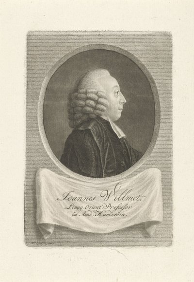 Portret van Joannes Willmet door François Joseph Pfeiffer (I)