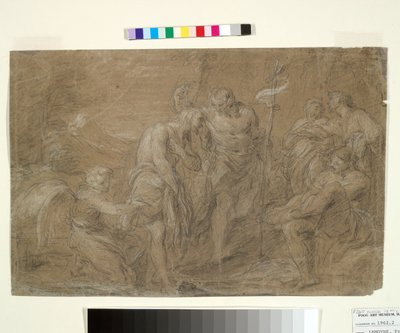 Doop van Christus, ca. 1700-37 door François Lemoyne