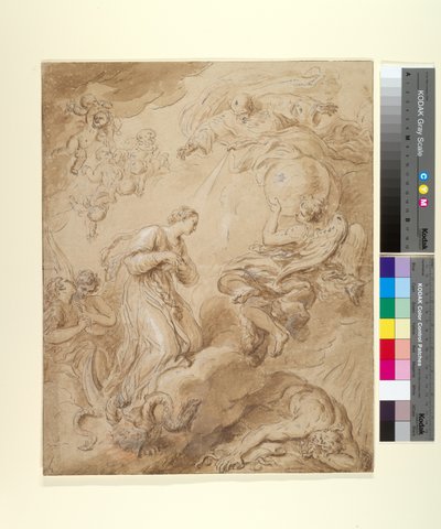 De Onbevlekte Ontvangenis, ca. 1700-37 door François Lemoyne