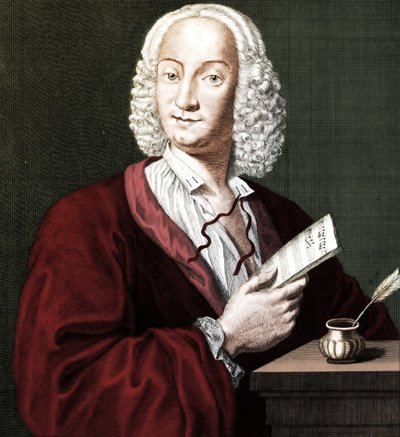 Antonio Vivaldi 1678-1741, 1725 door François Morellon de La Cave