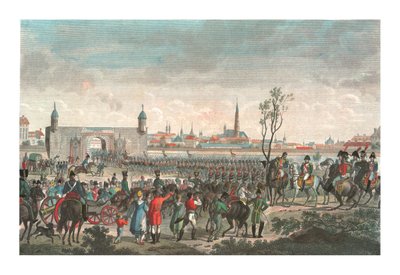 Intocht van de Fransen in Wenen, 14 november 1805, ca. 1850 door François Pigeot