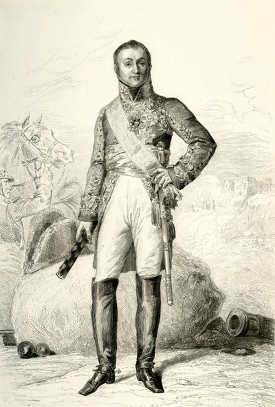 Nicolas Charles Oudinot, 1804, 1839 door François Pigeot