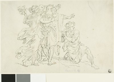 Vier klassieke figuren door François Roëttiers