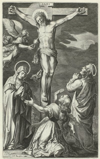Christus aan het kruis door François Stuerhelt (possibly)